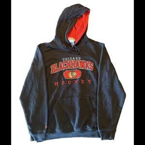 Vintage Chicago Blackhawks NHL Hooded Sweatshirt Size Small